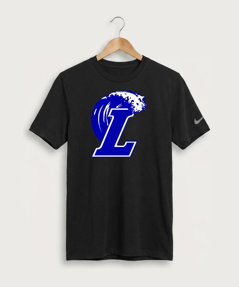Lakeview High School Football (Boys) - Black Nike Swoosh Sleeve rLegend Tee NKDX8730