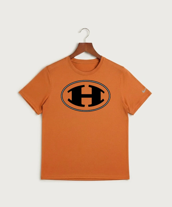 Hutchinson High School Football (Boys) - Desert Orange Nike Swoosh Sleeve rLegend Tee NKDX8730