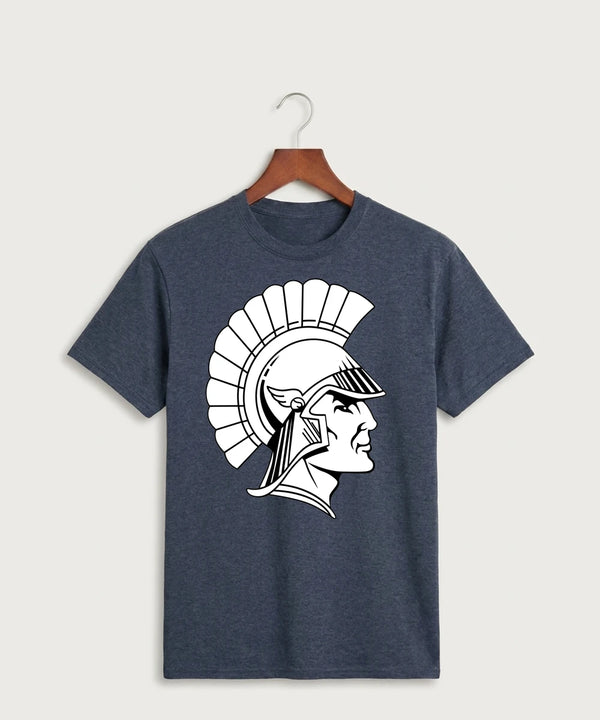 GF E2E Test 10 Player Packs - Heather Navy Port & Co Core Cotton Tee. PC54
