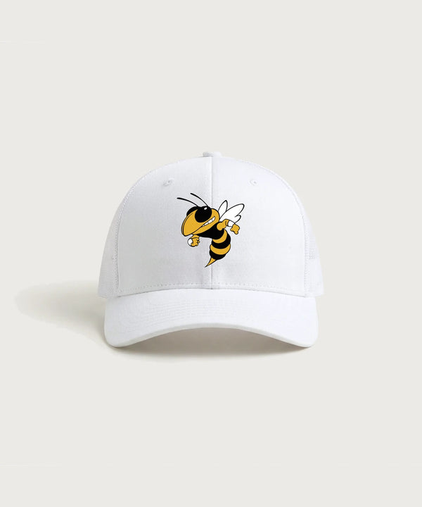 Perham High School Football (Boys) - White/ White Sport-Tek Club Trucker Cap STC46
