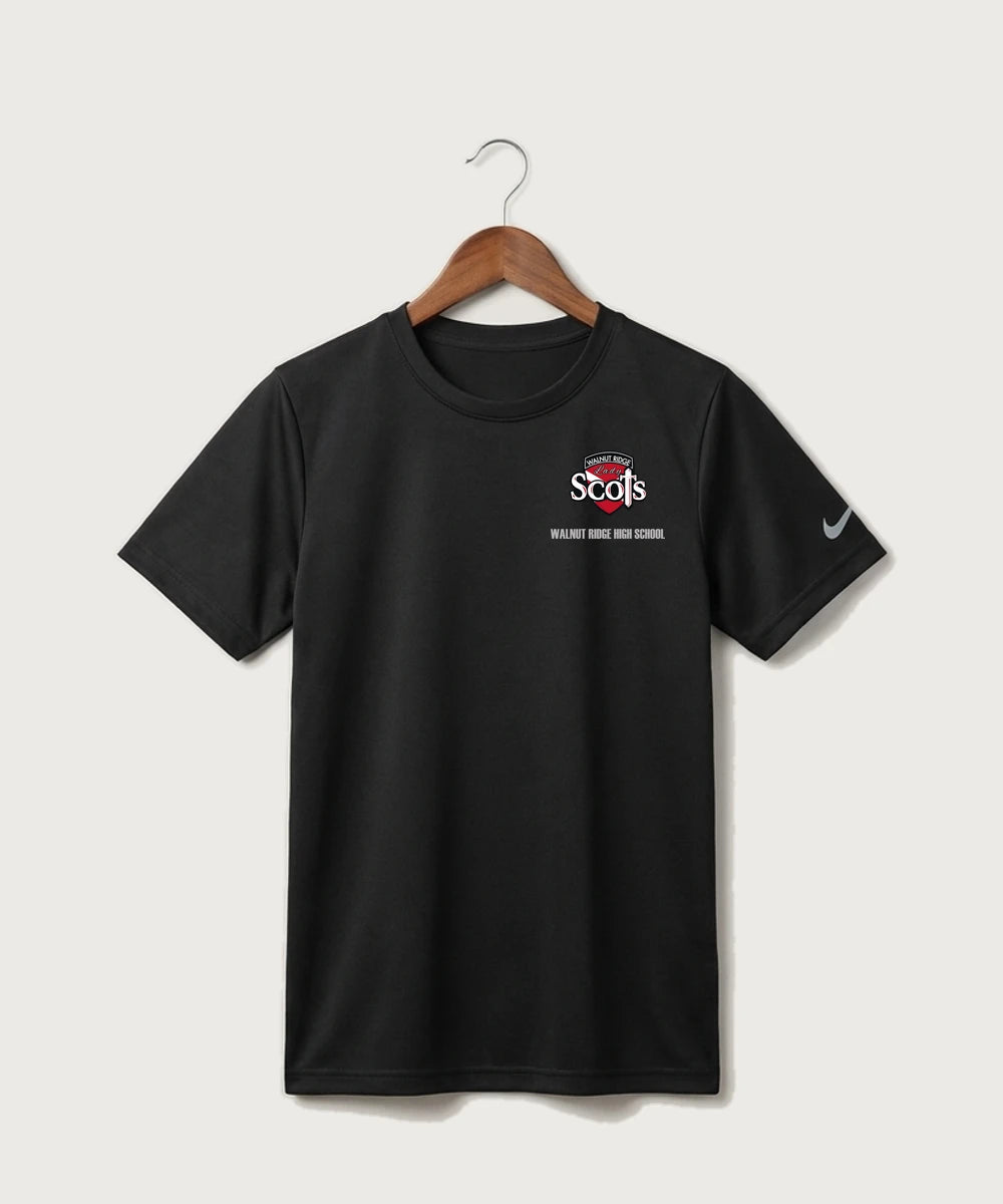 Walnut Ridge High School Basketball Team Store - Black Nike Youth Swoosh Sleeve rLegend Tee NKDX8787