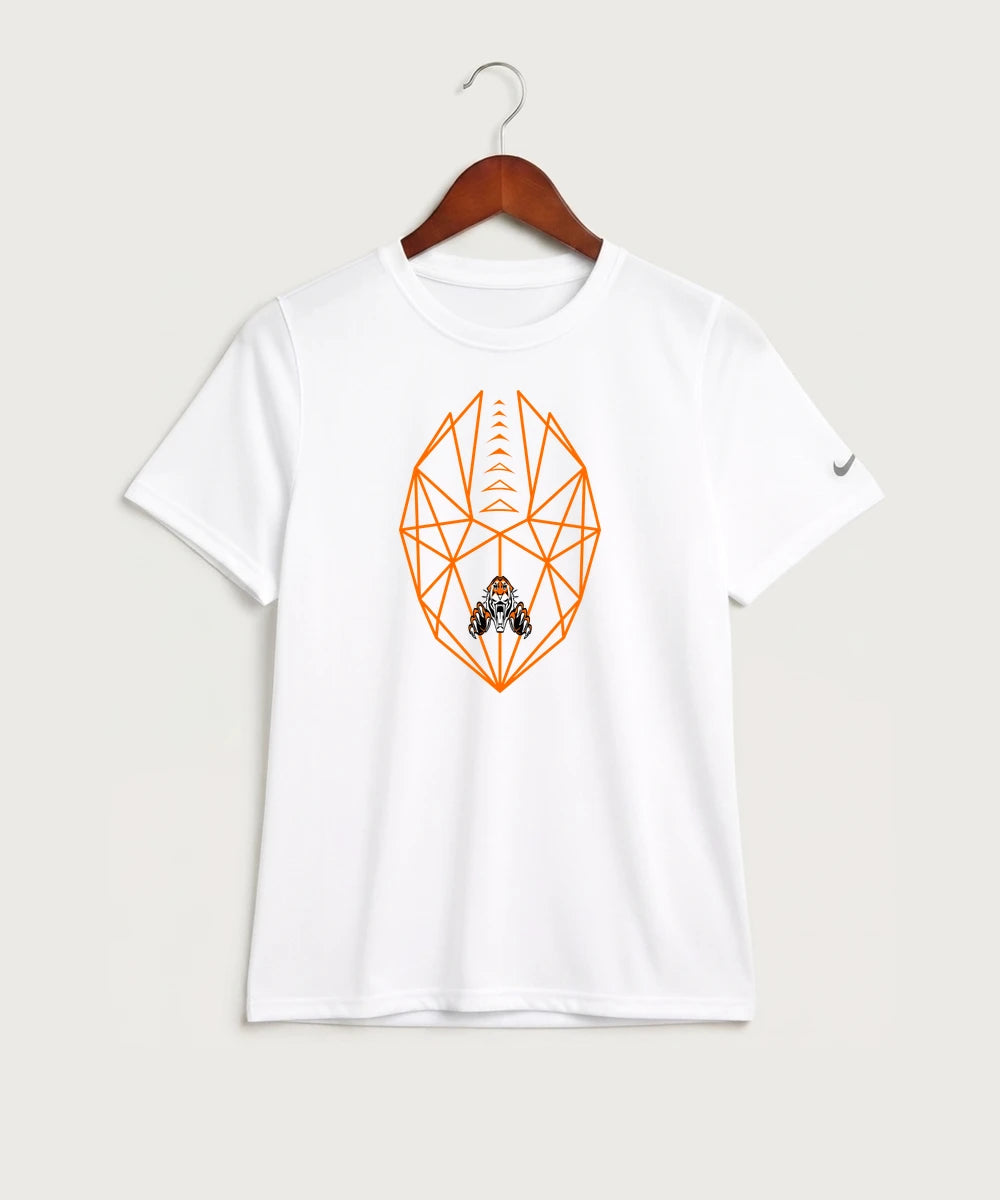 Pine River Backus High School Football (Boys) - White Nike Youth Swoosh Sleeve rLegend Tee NKDX8787