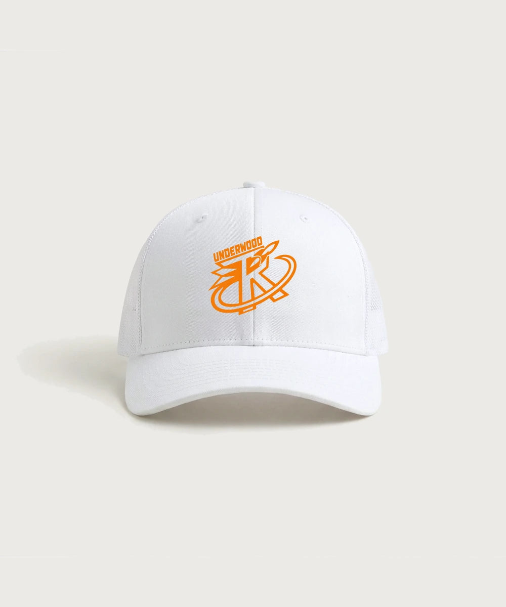 Underwood High School Football (Boys) - White/ White Sport-Tek Club Trucker Cap STC46