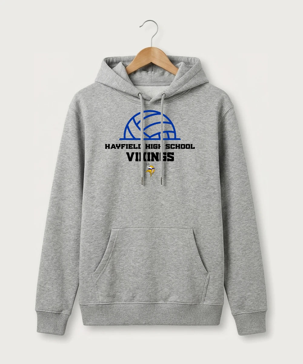 Hayfield High School Volleyball (Girls) - Heather Grey Hoodie Value