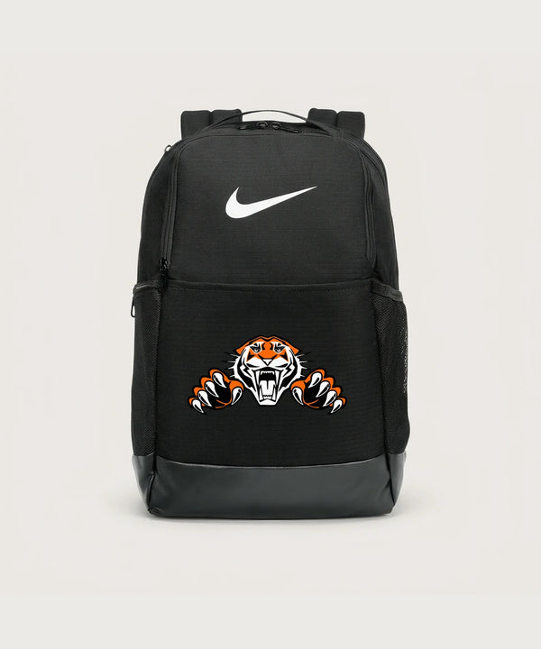 Pine River Backus High School Football (Boys) - Black Nike Brasilia Medium Backpack NKDH7709