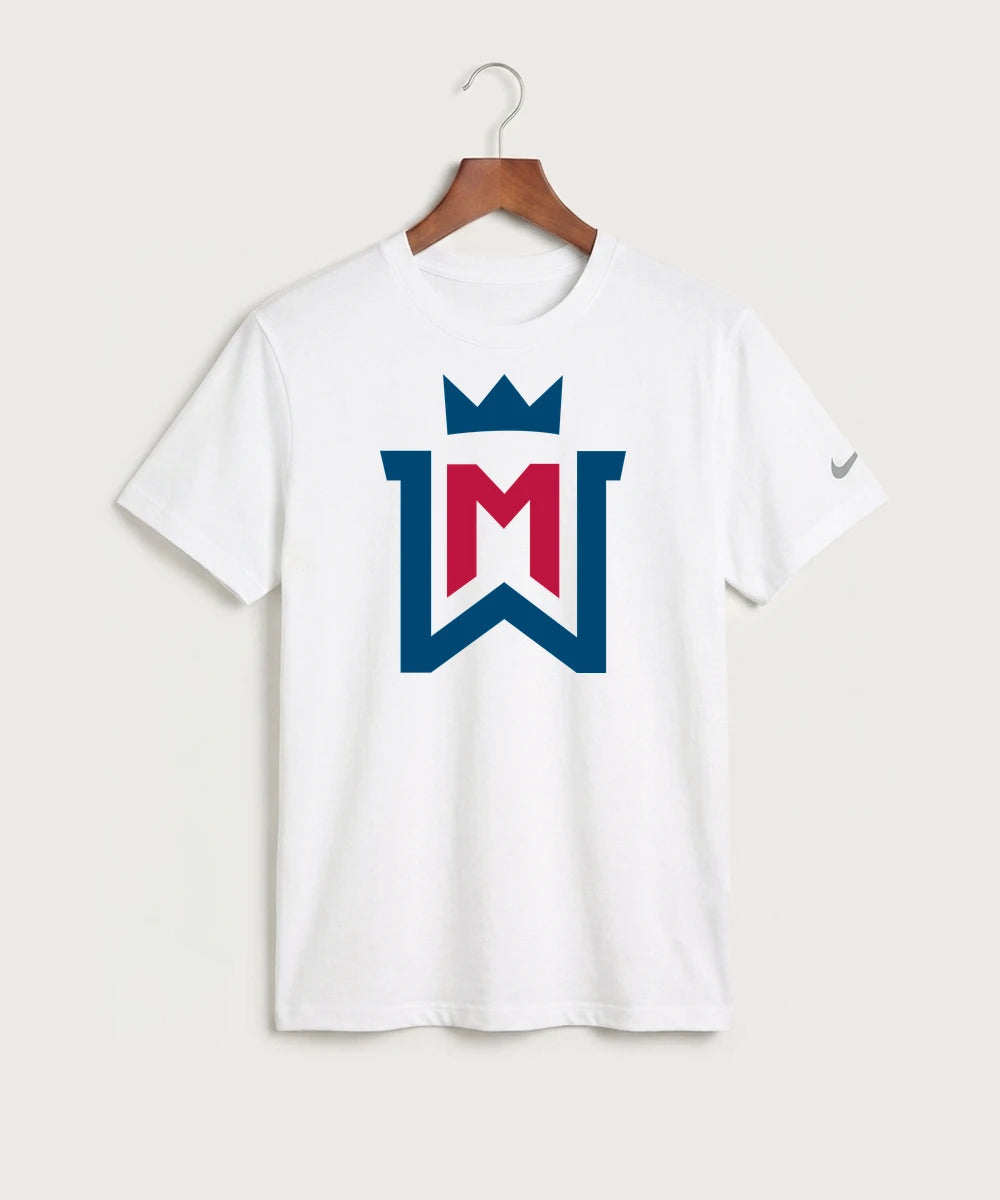 Watertown Mayer High School Football (Boys) - White Nike Swoosh Sleeve rLegend Tee NKDX8730