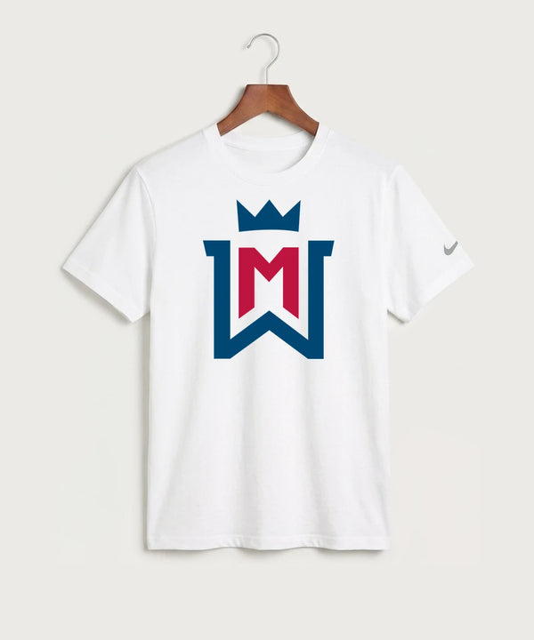 Watertown Mayer High School Football (Boys) - White Nike Swoosh Sleeve rLegend Tee NKDX8730
