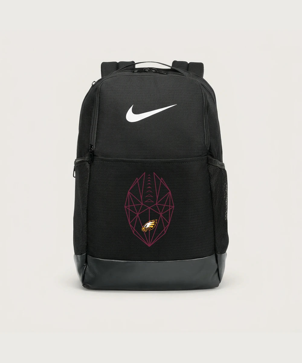 Dover-Eyota High School Football (Boys) - Black Nike Brasilia Medium Backpack NKDH7709