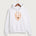 Princeton High School Football (Boys) - White Port & Co Core Fleece Pullover Hooded Sweatshirt. PC78H