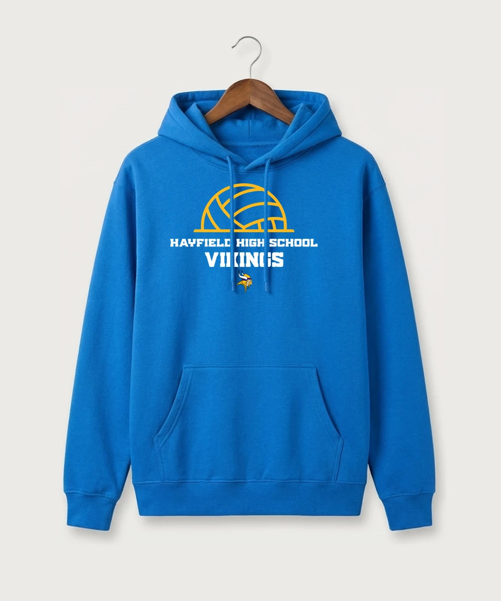 Hayfield High School Volleyball (Girls) - True Royal Hoodie Value