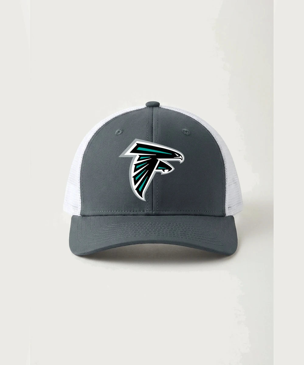 Fillmore Central High School Football (Boys) - Iron Grey/ White Sport-Tek Club Trucker Cap STC46