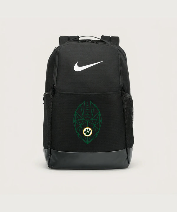 Ashwaubenon High School Football (Boys) (Sandbox) - Black Nike Brasilia Medium Backpack NKDH7709