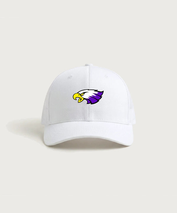 Red Wing High School Football - White/ White Sport-Tek Club Trucker Cap STC46