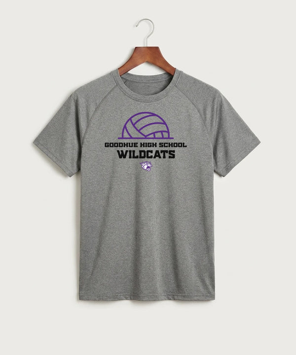 Goodhue High School Volleyball (Girls) - Gray Tee