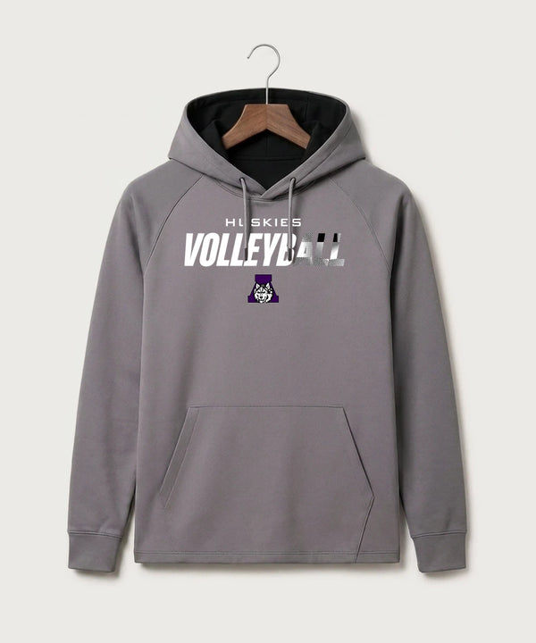 Albany High School Volleyball (Girls) - Gray Hoodie