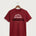 Ely Memorial High School Volleyball (Girls) - Cardinal Port & Co Core Cotton Tee. PC54
