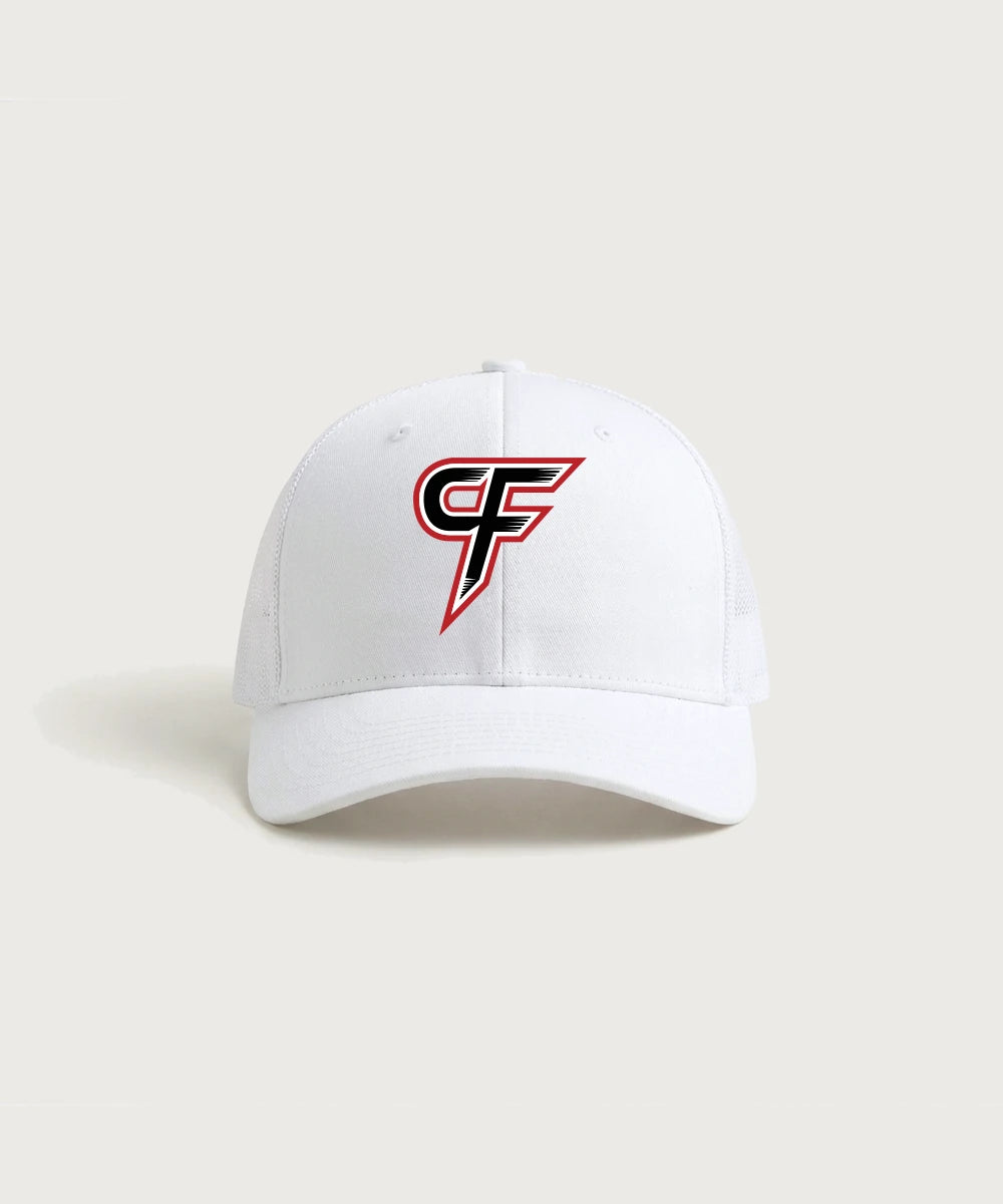 Cannon Falls High School Volleyball (Girls) - White/ White Sport-Tek Club Trucker Cap STC46