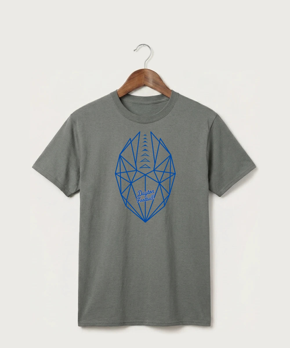 Jonathan Dayton High School Football Team Store - Medium Grey Port & Co Core Cotton Tee. PC54