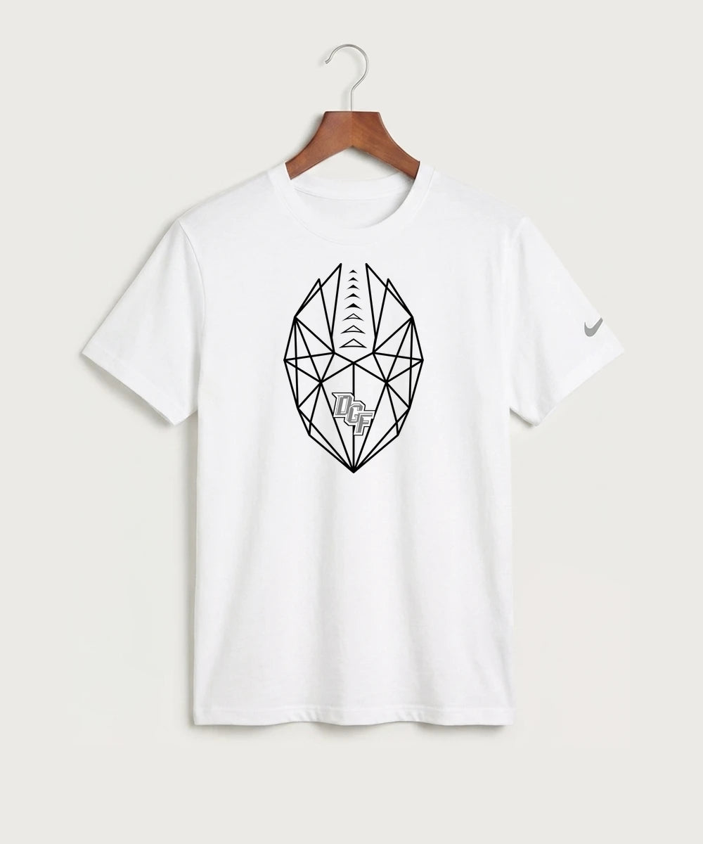 DGF High School Football (Boys) - White Nike Swoosh Sleeve rLegend Tee NKDX8730
