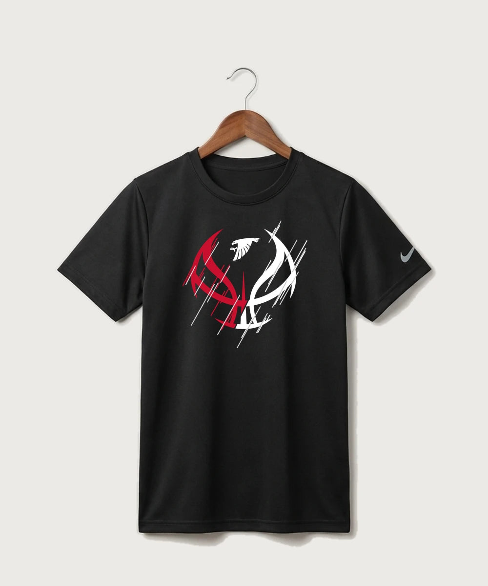 GF E2E Test 03 Girls Basketball - Black Nike Youth Swoosh Sleeve rLegend Tee NKDX8787