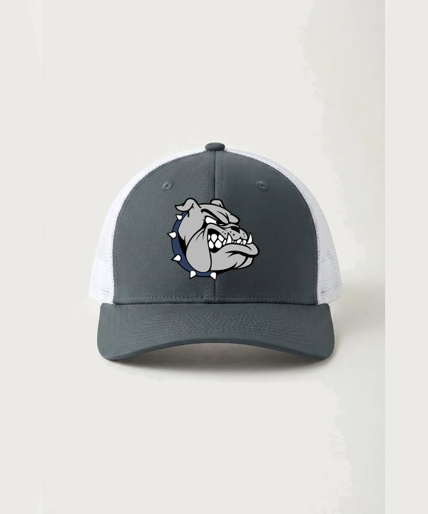Sargent County High School Football (Boys) - Iron Grey/ White Sport-Tek Club Trucker Cap STC46