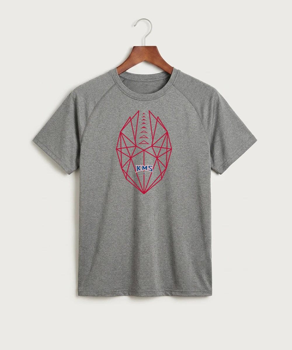 Kerkhoven-Murdock-Sunburg High School Football (Boys) - Gray Tee
