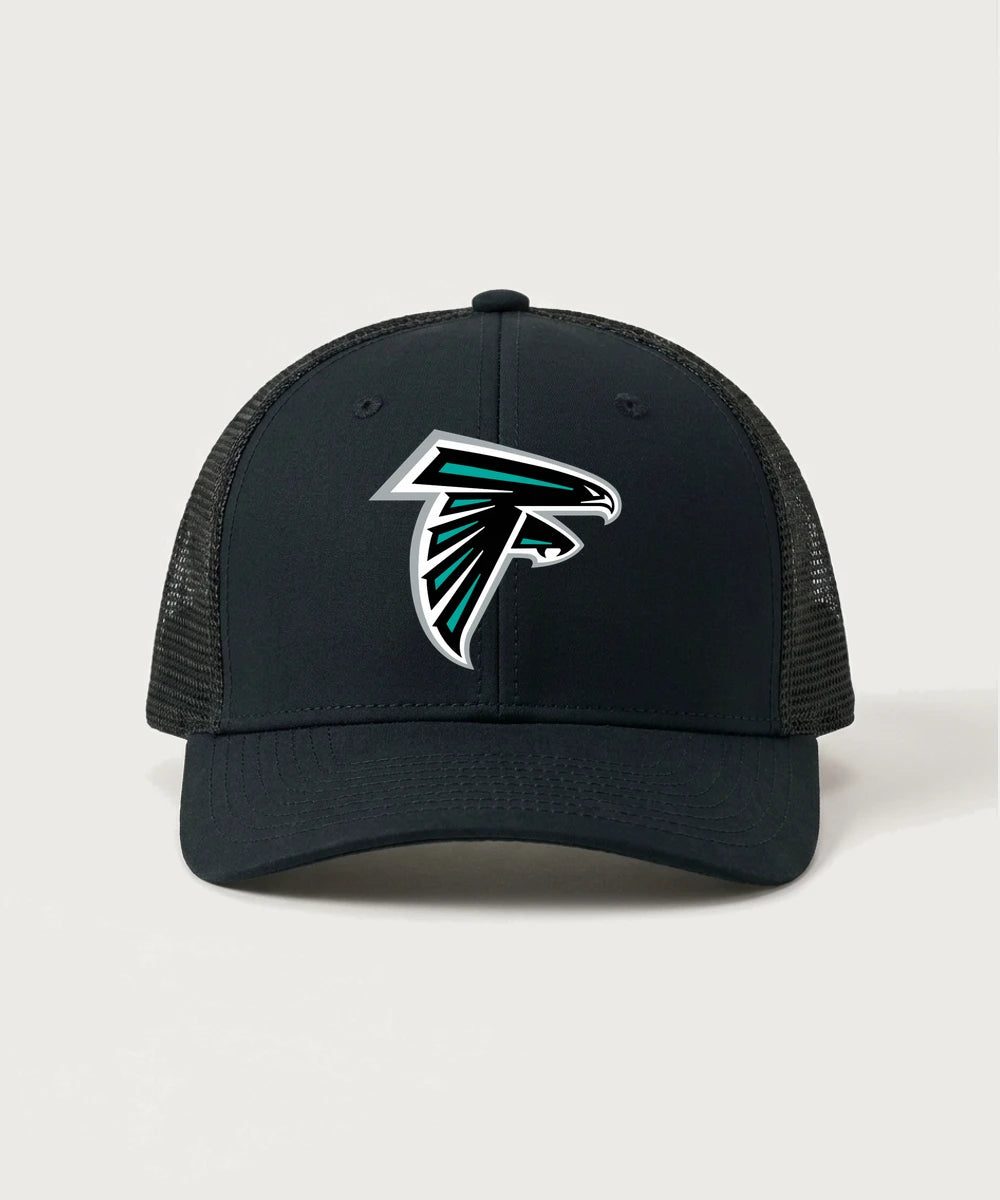 Fillmore Central High School Football (Boys) - Black/ Black Sport-Tek Club Trucker Cap STC46