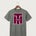 Two Harbors High School Football (Boys) - Medium Grey Port & Co Core Cotton Tee. PC54