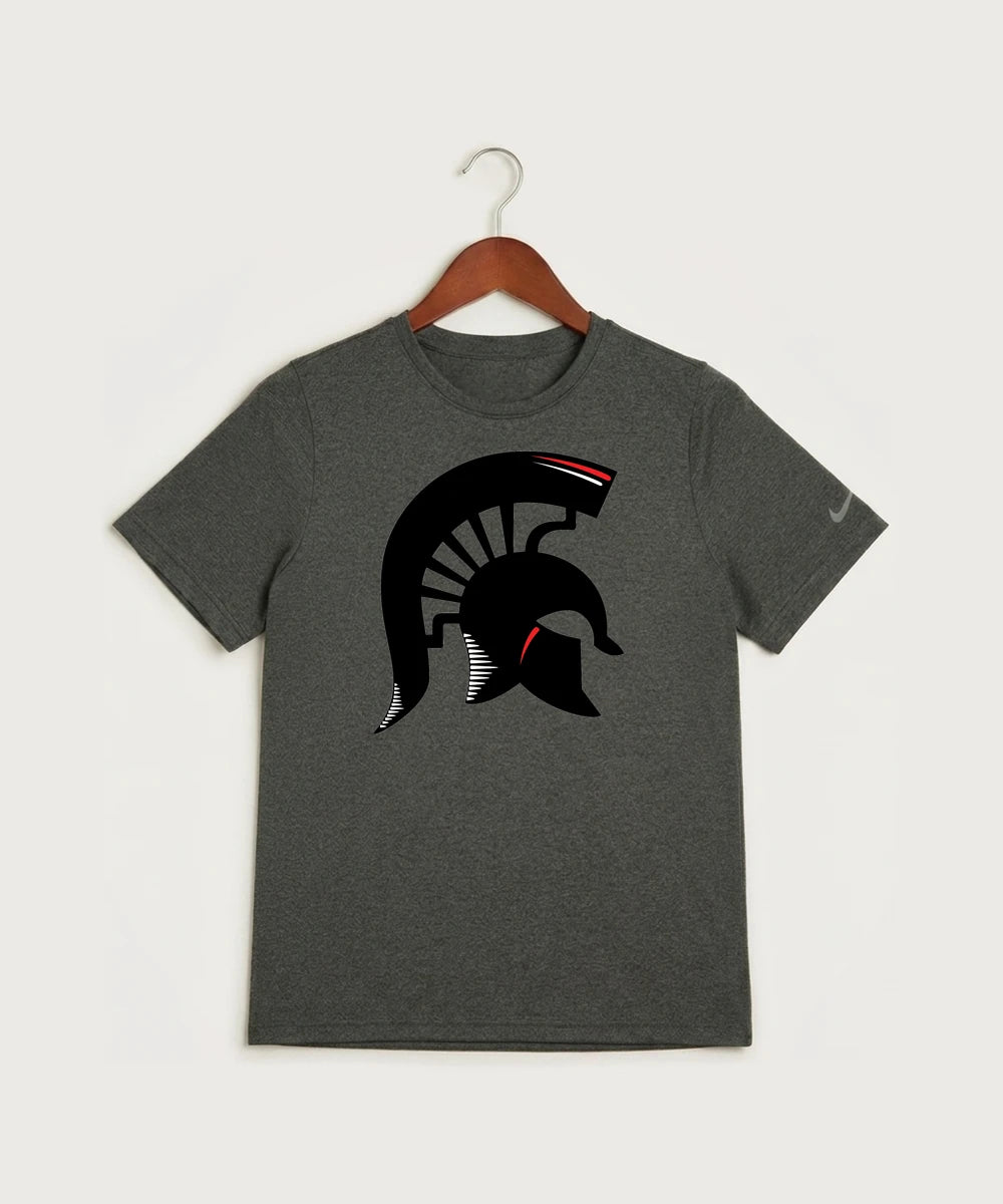 Bold High School Football (Boys) - Dark Smoke Heather Nike Youth Swoosh Sleeve rLegend Tee NKDX8787