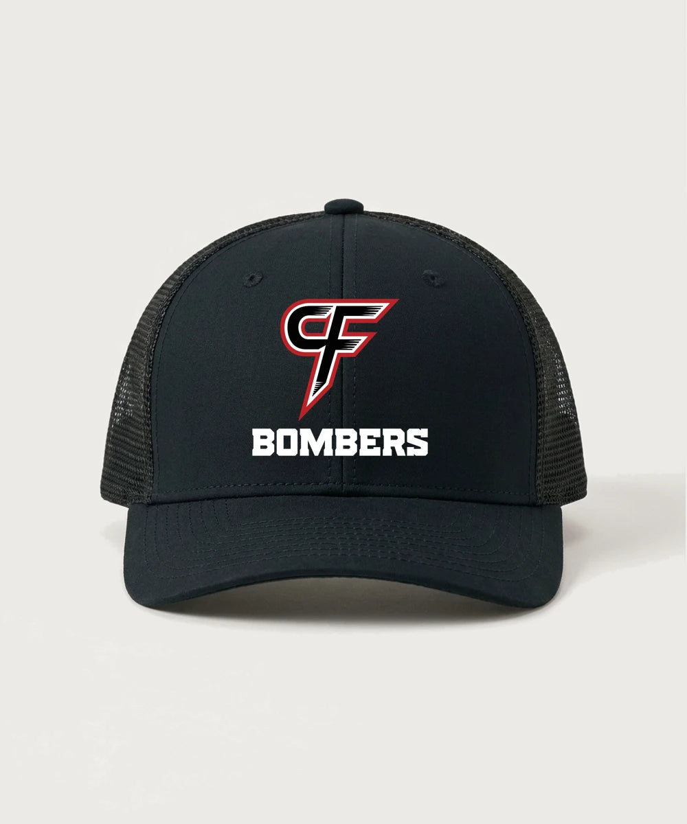 Cannon Falls High School Volleyball (Girls) - Black/ Black Sport-Tek Club Trucker Cap STC46