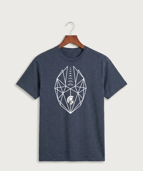 GF E2E Test 10 Player Packs - Heather Navy Port & Co Core Cotton Tee. PC54