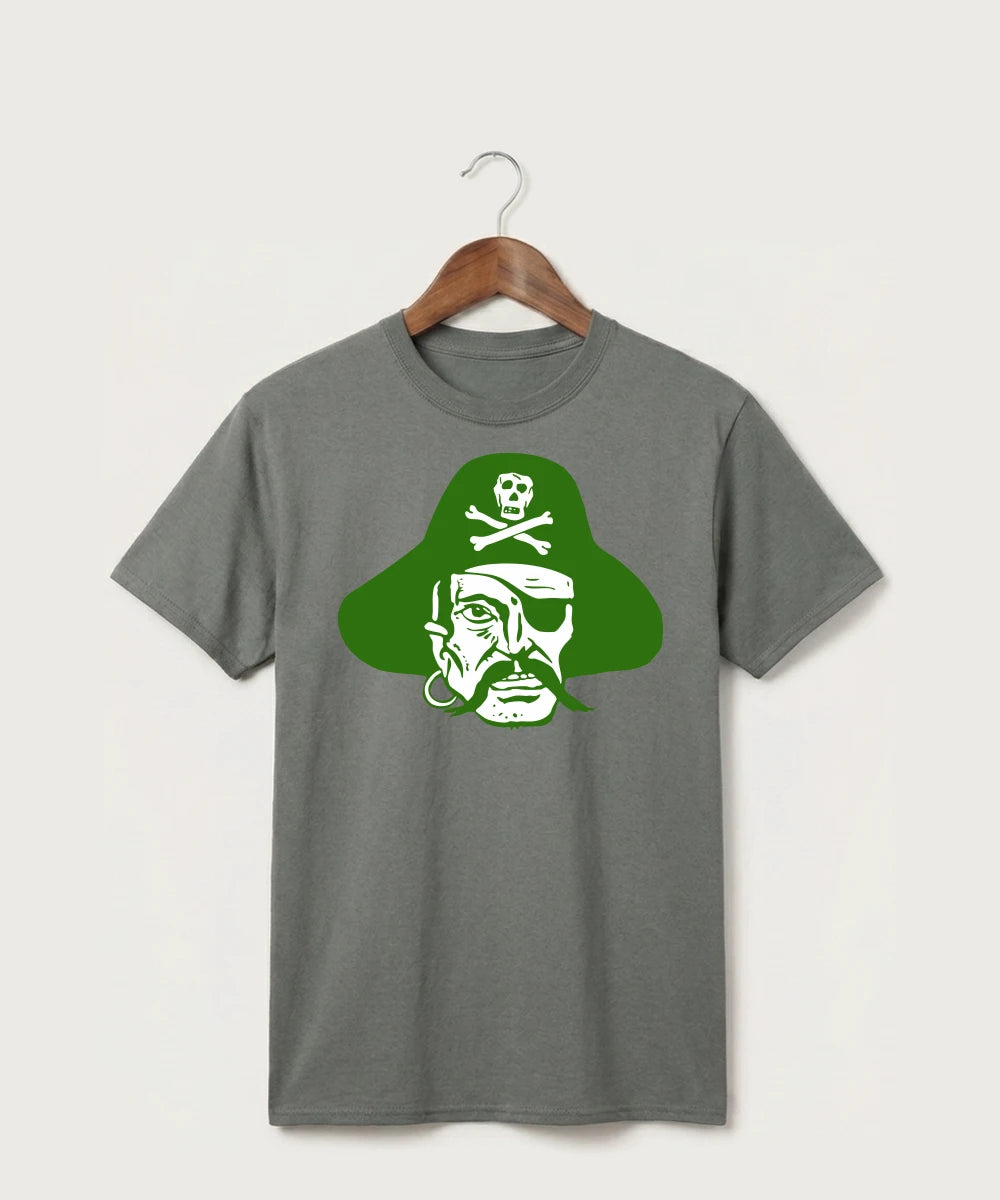 Verndale High School Football (Boys) - Medium Grey Port & Co Core Cotton Tee. PC54