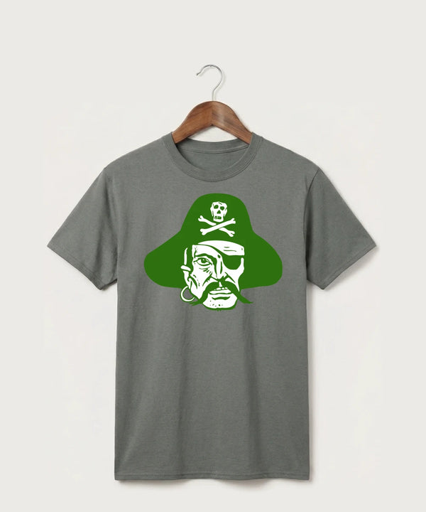 Verndale High School Football (Boys) - Medium Grey Port & Co Core Cotton Tee. PC54