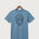 Long Prairie Grey Eagle High School Football (Boys) - Tundra Blue Port & Co Core Cotton Tee. PC54