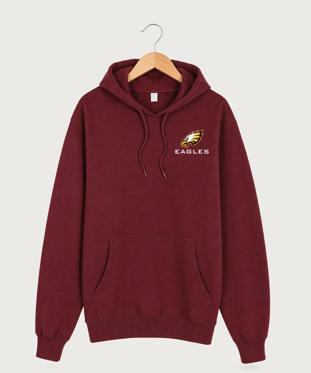 Dover-Eyota High School Football (Boys) - Burgundy Hoodie Value
