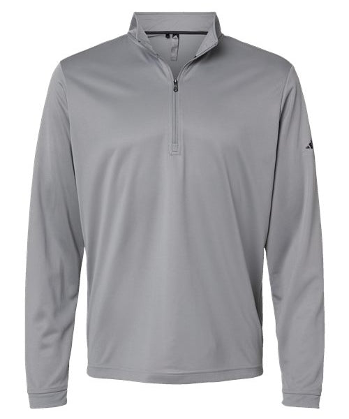 Ashwaubenon High School Football (Boys) - Grey Three Men's Ultimate365 Lightweight Quarter-Zip Pullover (model)