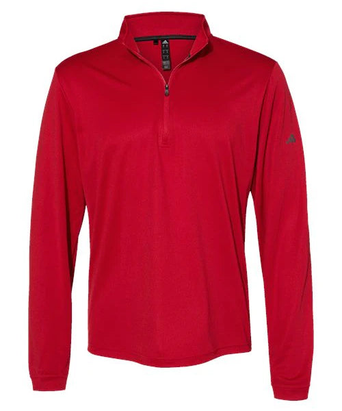 Ashwaubenon High School Football (Boys) - Power Red Men's Ultimate365 Lightweight Quarter-Zip Pullover (model)