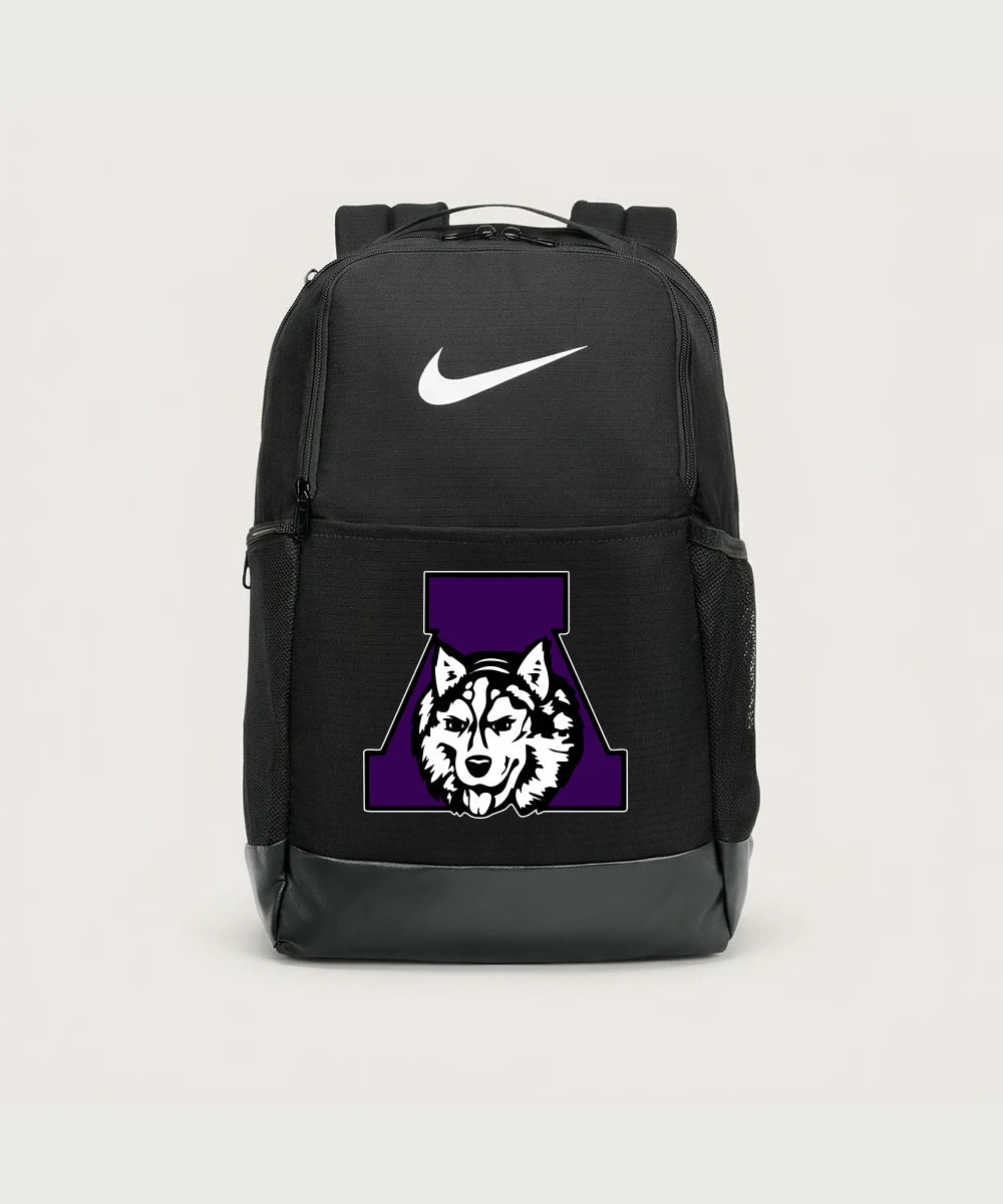 Albany High School Football (Boys) - Black Nike Brasilia Medium Backpack NKDH7709