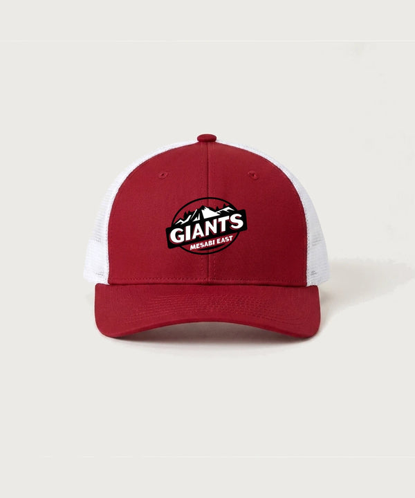 Mesabi East High School Football (Boys) - Deep Red/ White Sport-Tek Club Trucker Cap STC46