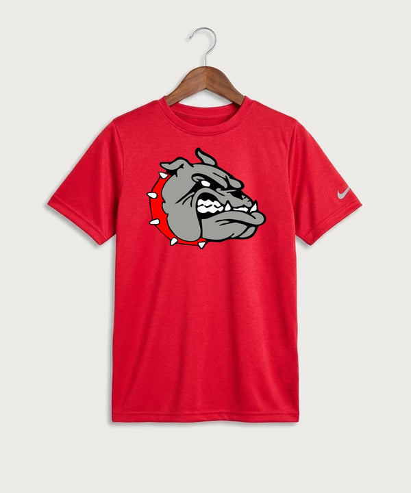 Otter Tail Central Football (Boys) - University Red Nike Youth Swoosh Sleeve rLegend Tee NKDX8787