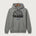 Long Prairie Grey Eagle High School Volleyball (Girls) - Medium Grey Port & Co Core Fleece Pullover Hooded Sweatshirt. PC78H