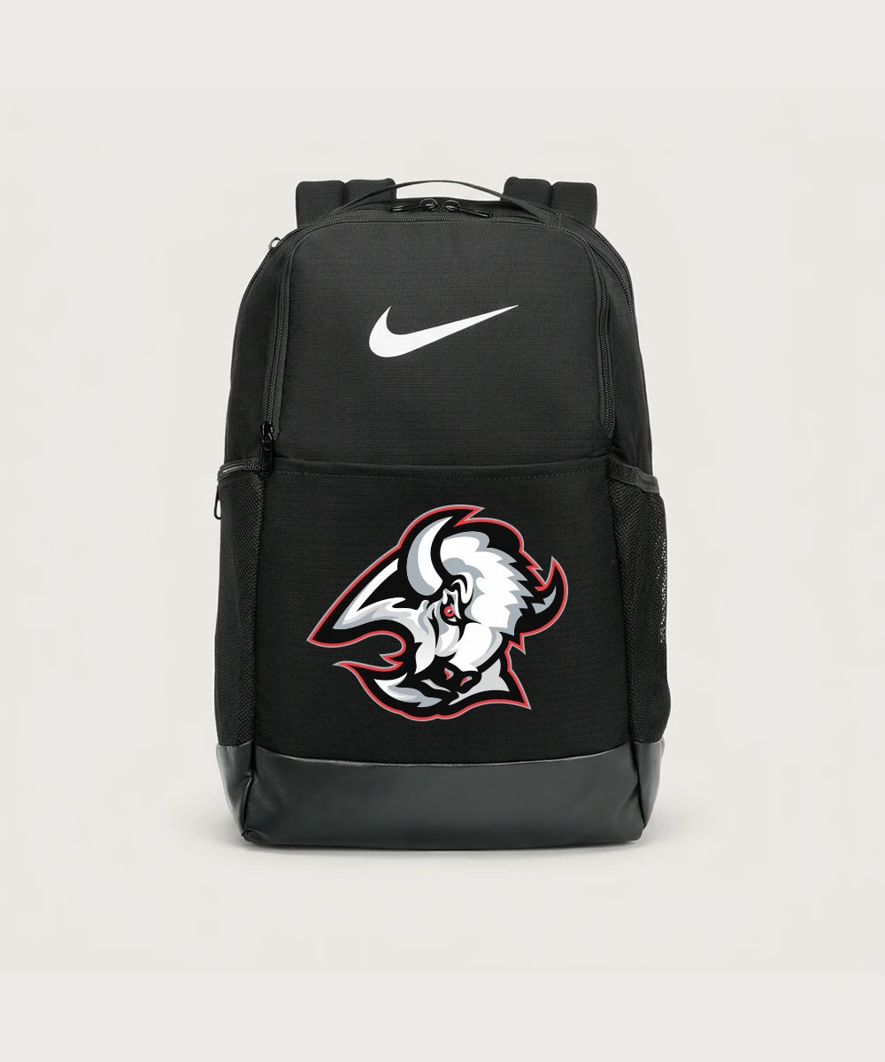 Buffalo High School Football (Boys) - Black Nike Brasilia Medium Backpack NKDH7709