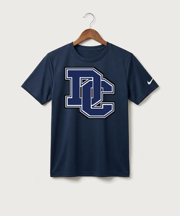Dassel Cokato High School Football (Boys) - College Navy Nike Youth Swoosh Sleeve rLegend Tee NKDX8787