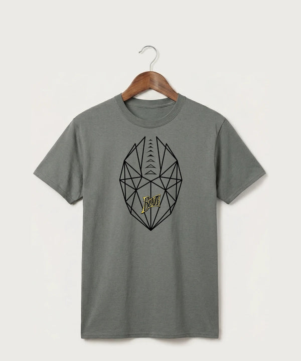 Burnsville High School Football (Boys) - Medium Grey Port & Co Core Cotton Tee. PC54