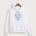 Jonathan Dayton High School Football Team Store - White Port & Co Core Fleece Pullover Hooded Sweatshirt. PC78H