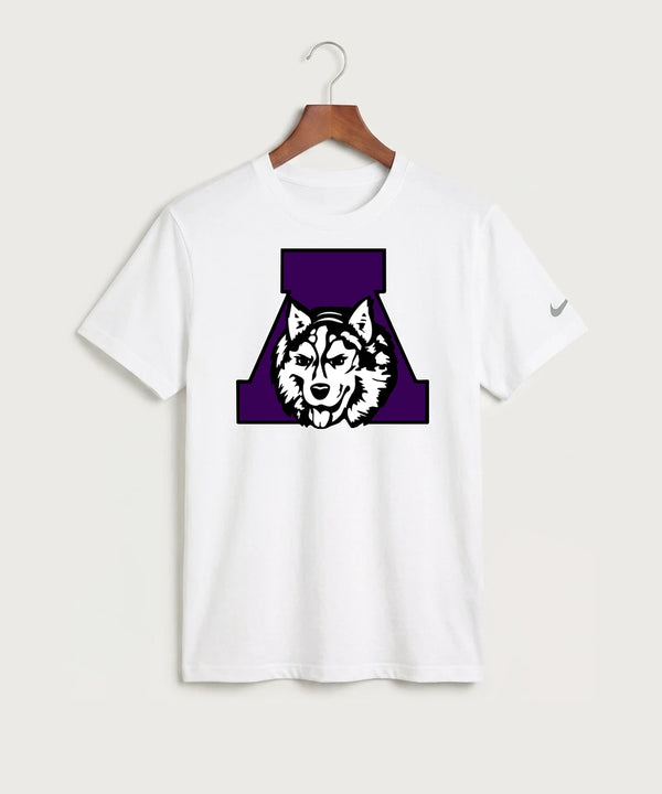 Albany High School Tennis (Boys) - White Nike Swoosh Sleeve rLegend Tee NKDX8730