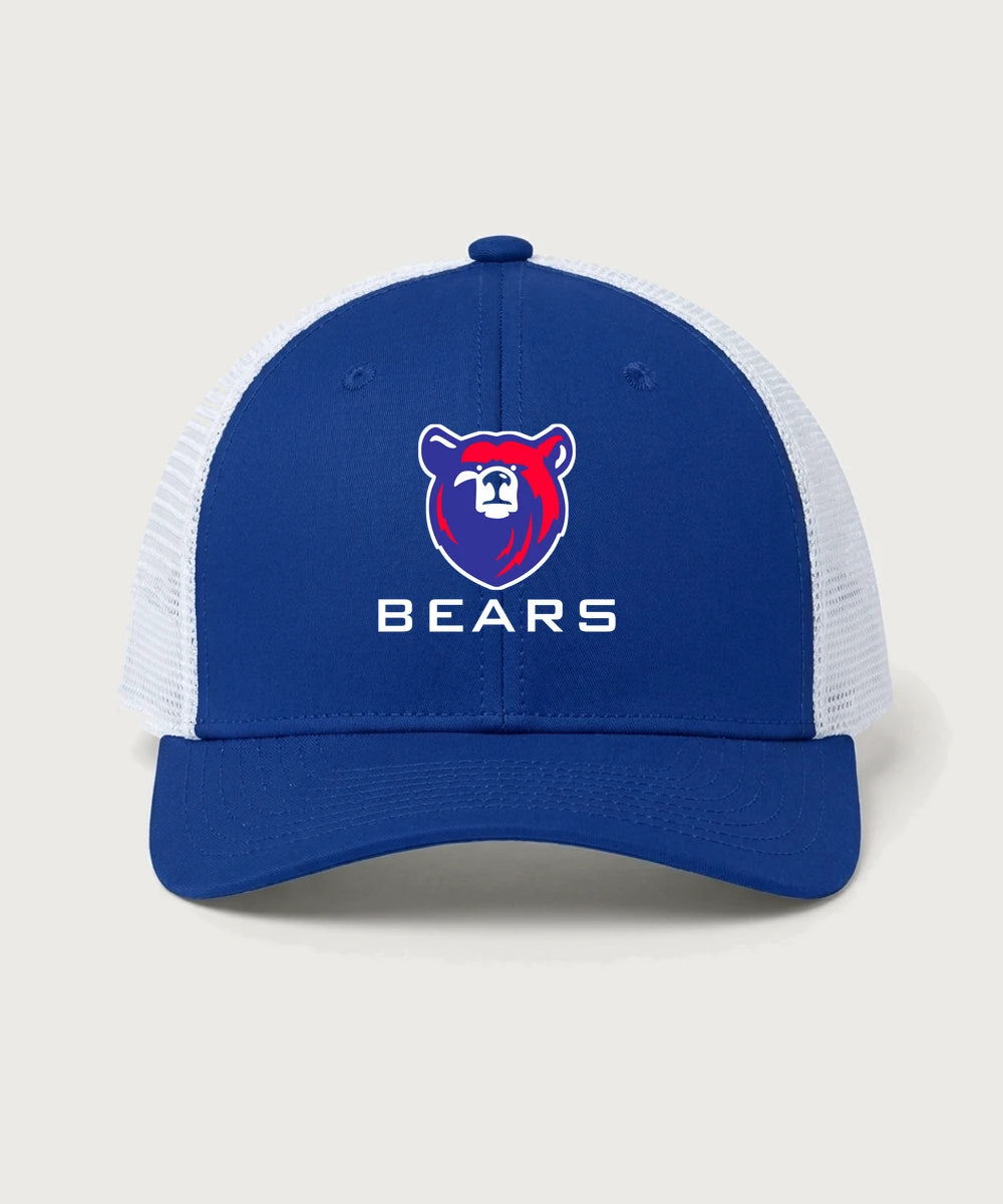 Bertha Hewitt High School Football (Boys) - True Royal/ White Sport-Tek Club Trucker Cap STC46