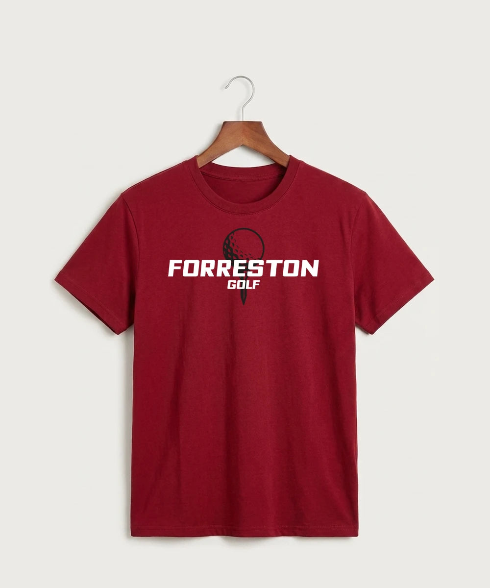 Forreston Golf - Deep Red Sport-Tek PosiCharge Competitor Tee. ST350