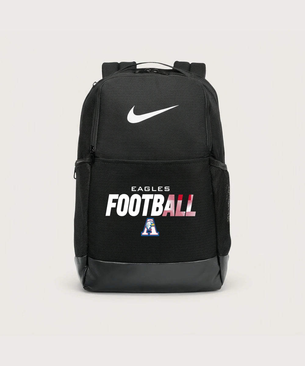 Apollo High School Football (Boys) - Black Nike Brasilia Medium Backpack NKDH7709