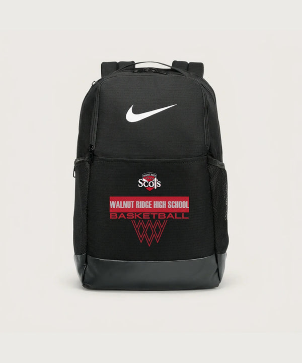 Walnut Ridge High School Basketball Team Store - Black Nike Brasilia Medium Backpack NKDH7709